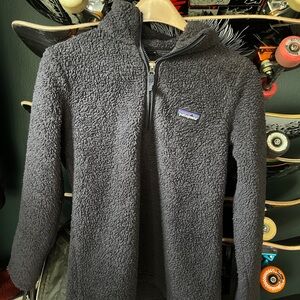 Patagonia Charcoal Fleece Jacket